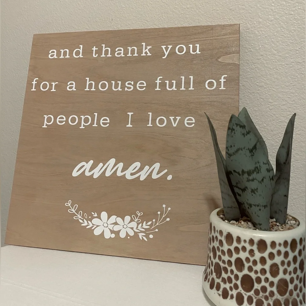 Handcrafted Sign - Picture 2 of 3